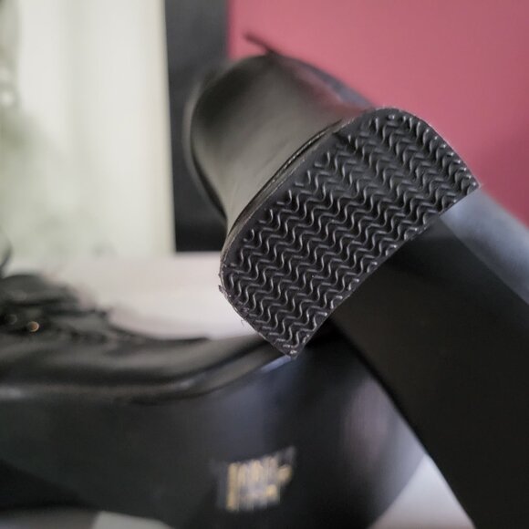 NWOT DEMONIA CRYPTO-51 RED CORSET LACE ANKLE BOOTS SZ 12 - Picture 10 of 10